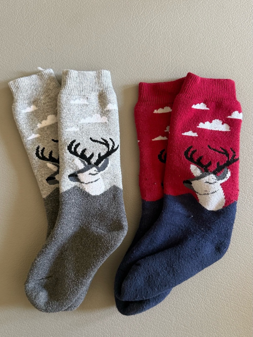 WinterSocks Kids Warm Thermal Snow Socks Skiing Snowboarding | Sz XS/3-5 yrs